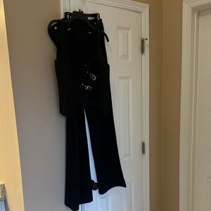 Chic Black Women's Pantsuit